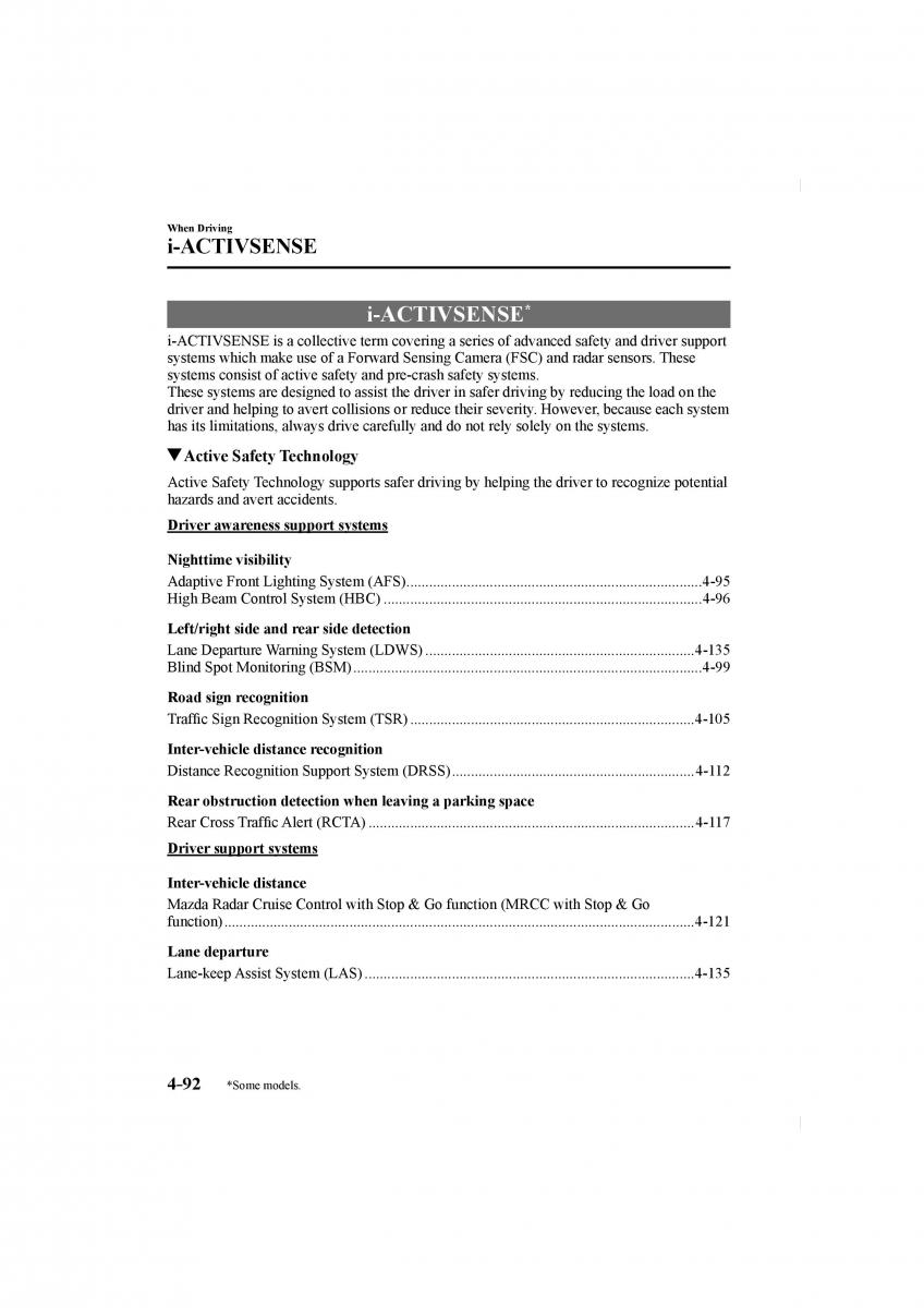 Mazda CX 5 II 2 owners manual / page 236