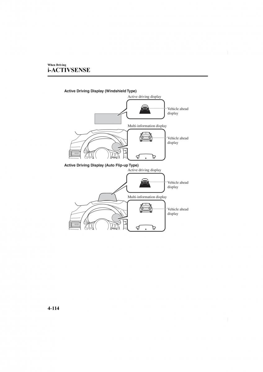 Mazda CX 5 II 2 owners manual / page 258