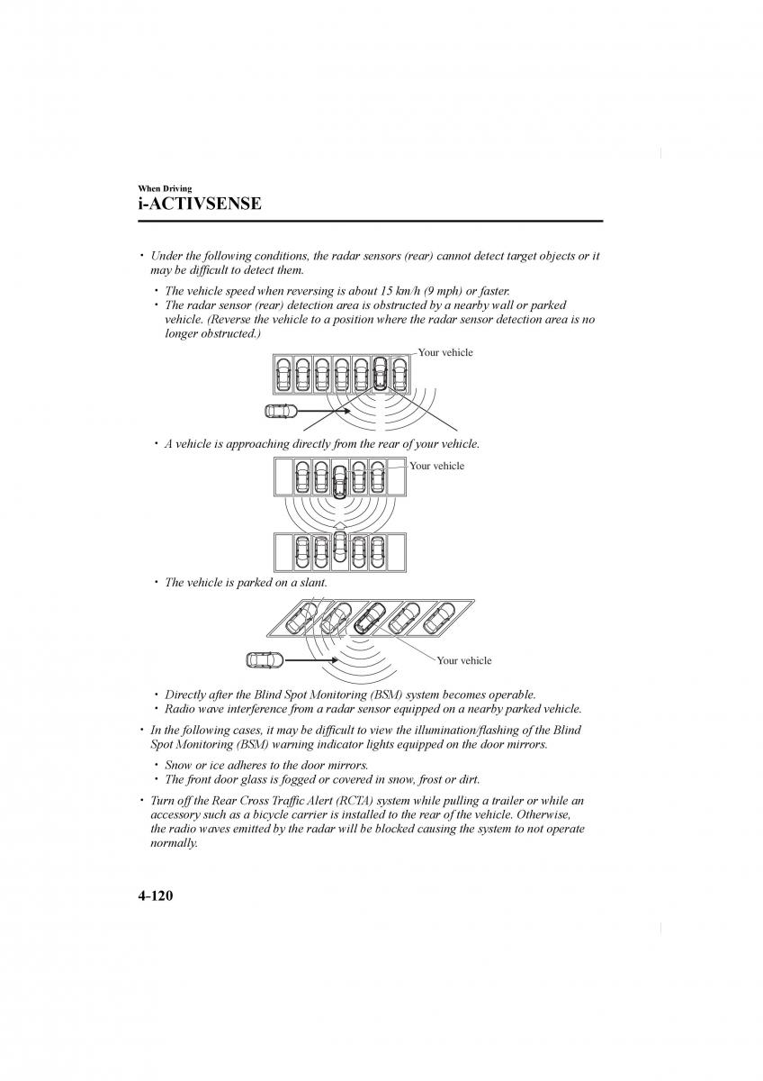 Mazda CX 5 II 2 owners manual / page 264