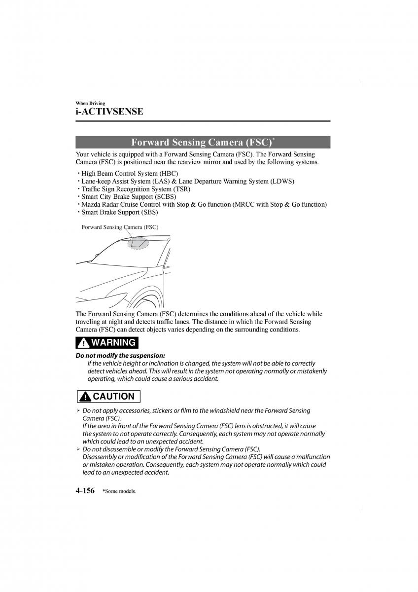 Mazda CX 5 II 2 owners manual / page 300