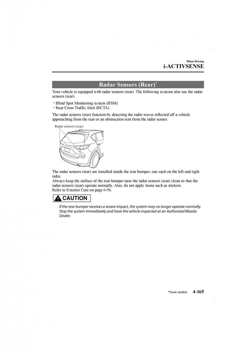 Mazda CX 5 II 2 owners manual / page 309