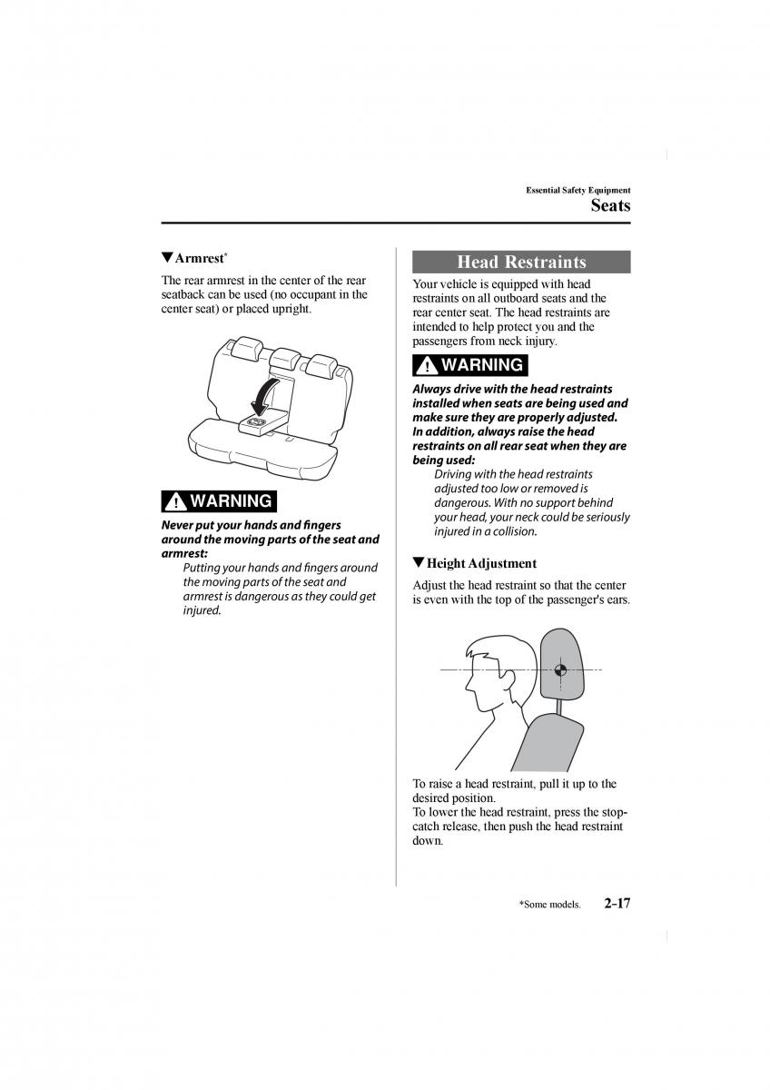 Mazda CX 5 II 2 owners manual / page 31