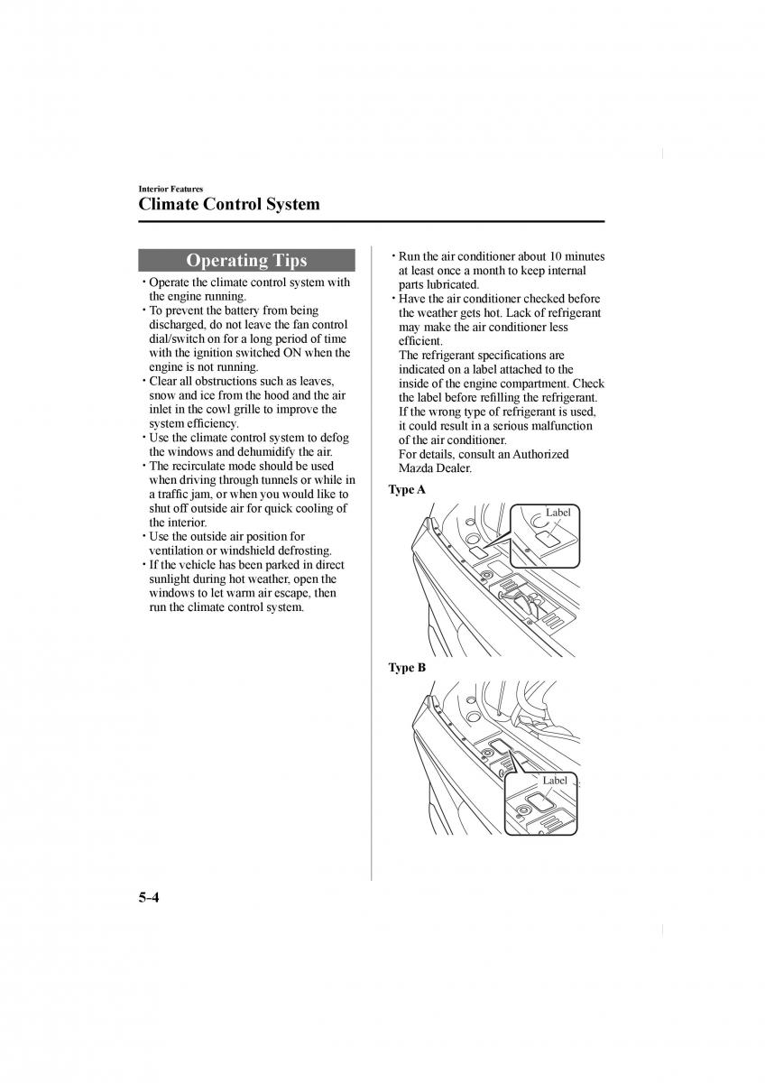 Mazda CX 5 II 2 owners manual / page 332