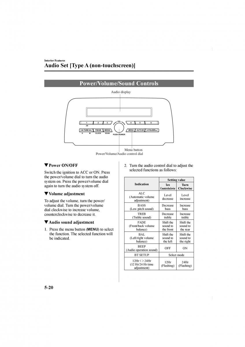 Mazda CX 5 II 2 owners manual / page 348