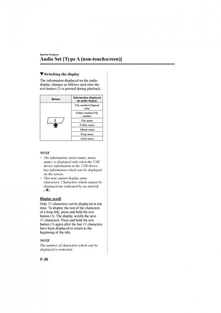 Mazda CX 5 II 2 owners manual / page 358