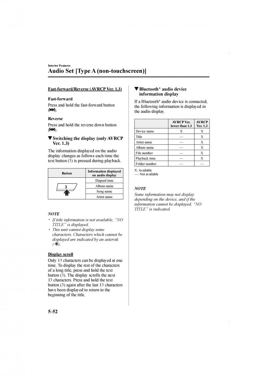 Mazda CX 5 II 2 owners manual / page 380