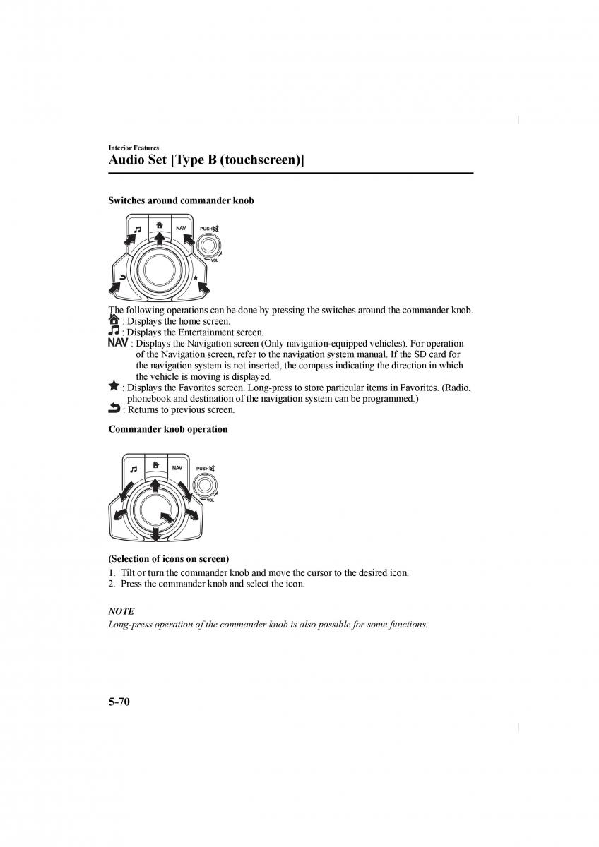 Mazda CX 5 II 2 owners manual / page 398