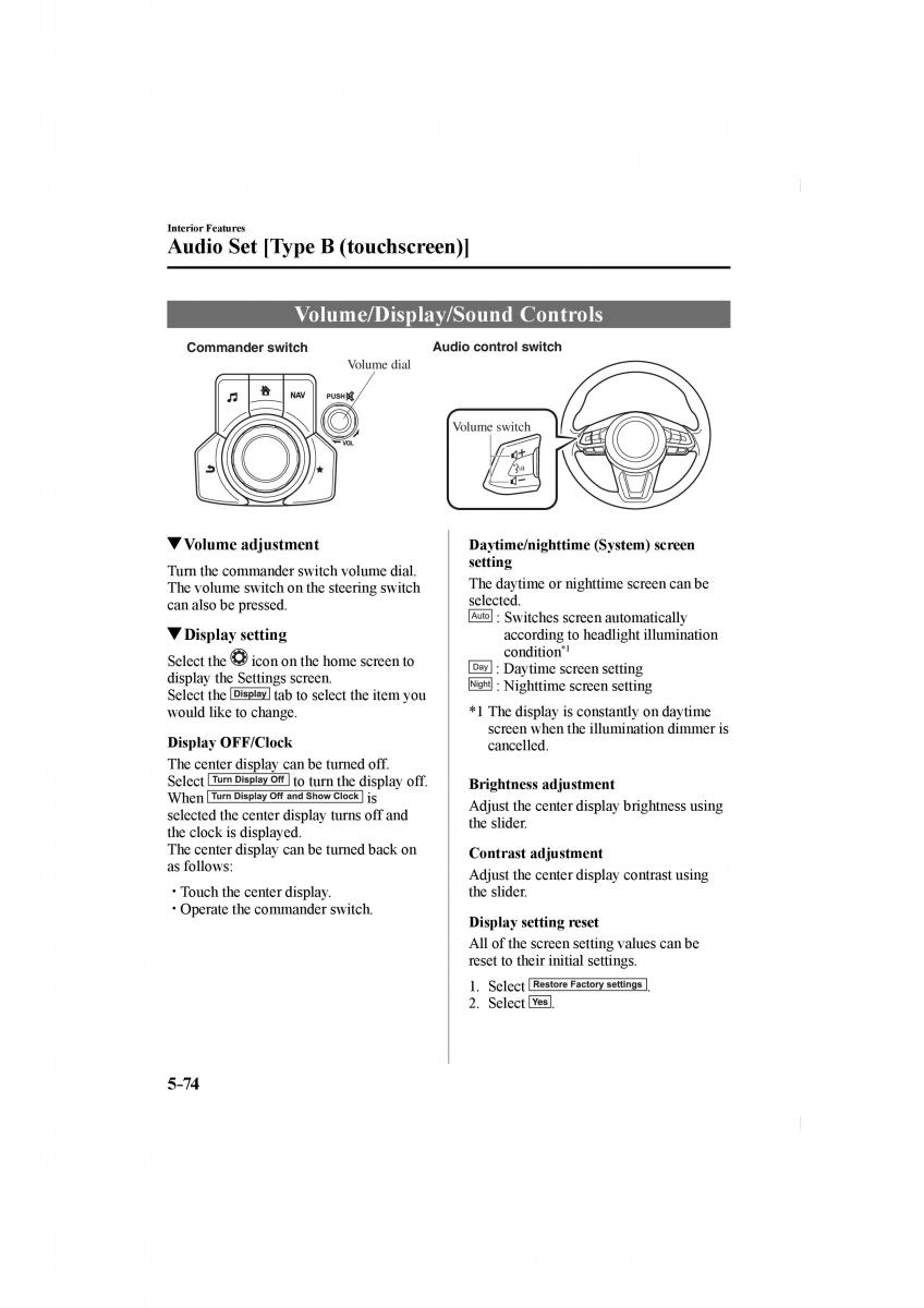 Mazda CX 5 II 2 owners manual / page 402