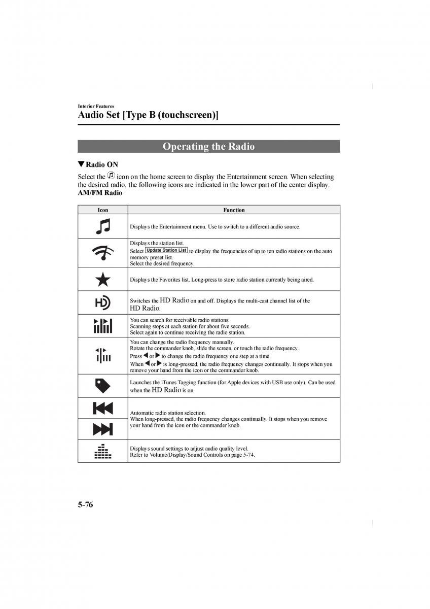 Mazda CX 5 II 2 owners manual / page 404