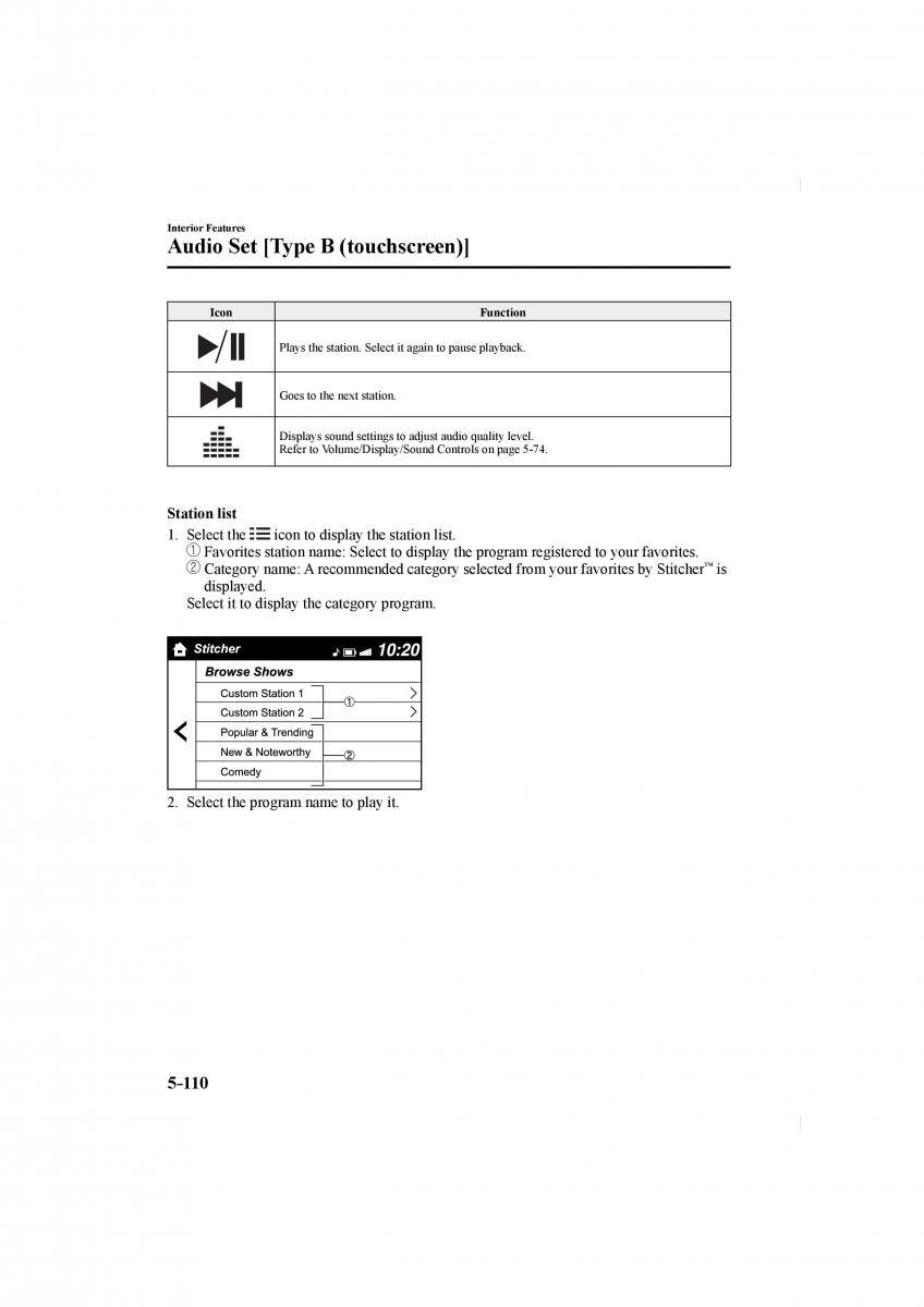 Mazda CX 5 II 2 owners manual / page 438