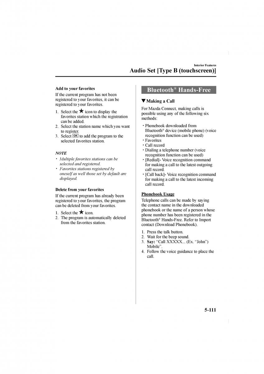 Mazda CX 5 II 2 owners manual / page 439