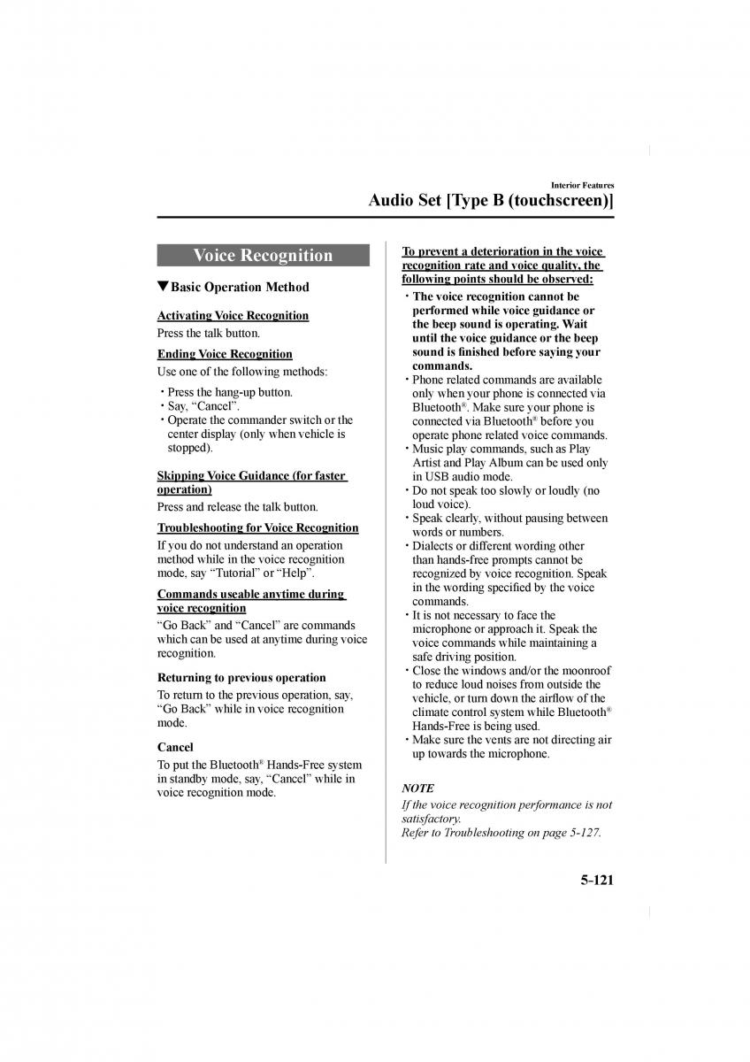 Mazda CX 5 II 2 owners manual / page 449