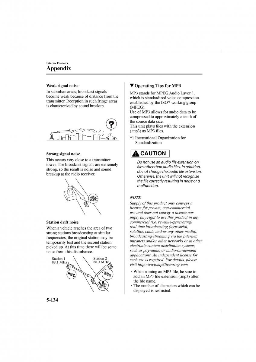 Mazda CX 5 II 2 owners manual / page 462