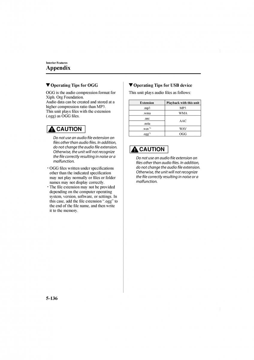 Mazda CX 5 II 2 owners manual / page 464