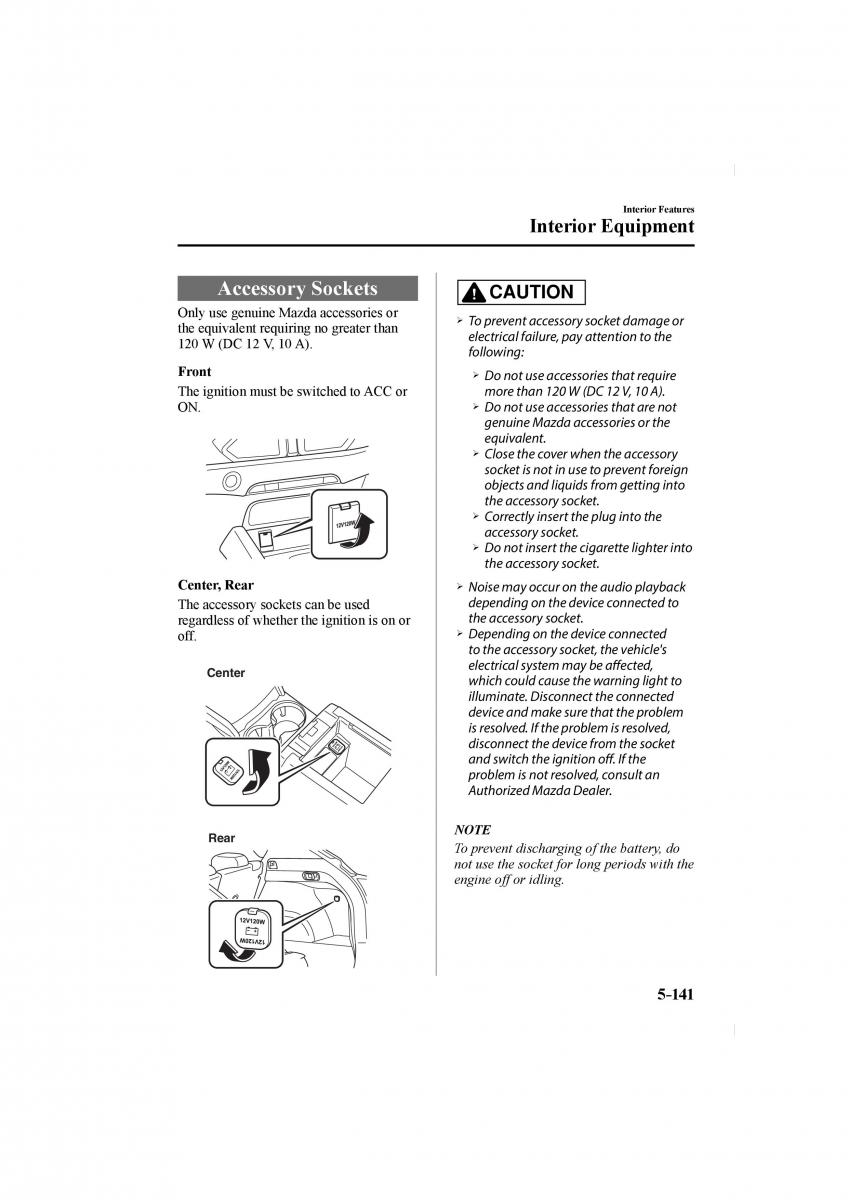 Mazda CX 5 II 2 owners manual / page 469