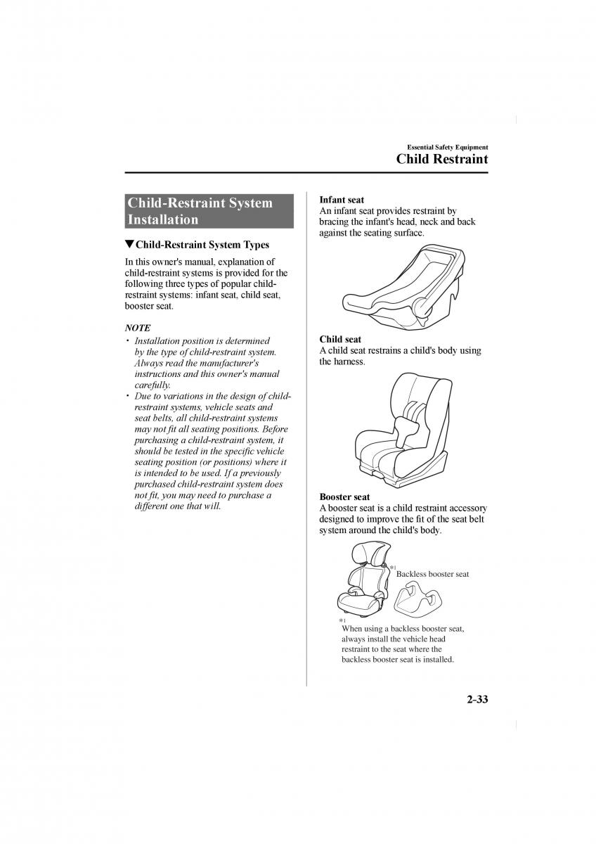 Mazda CX 5 II 2 owners manual / page 47