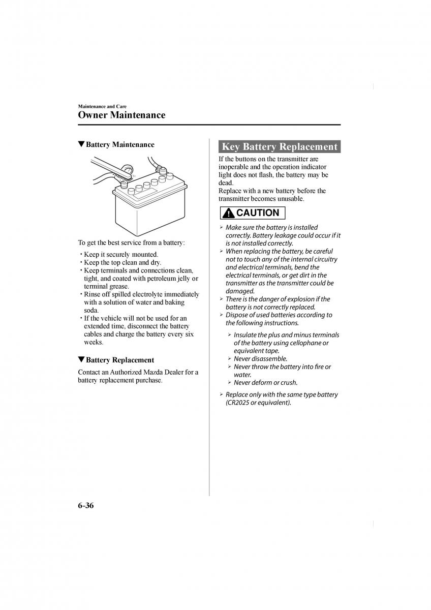 Mazda CX 5 II 2 owners manual / page 512