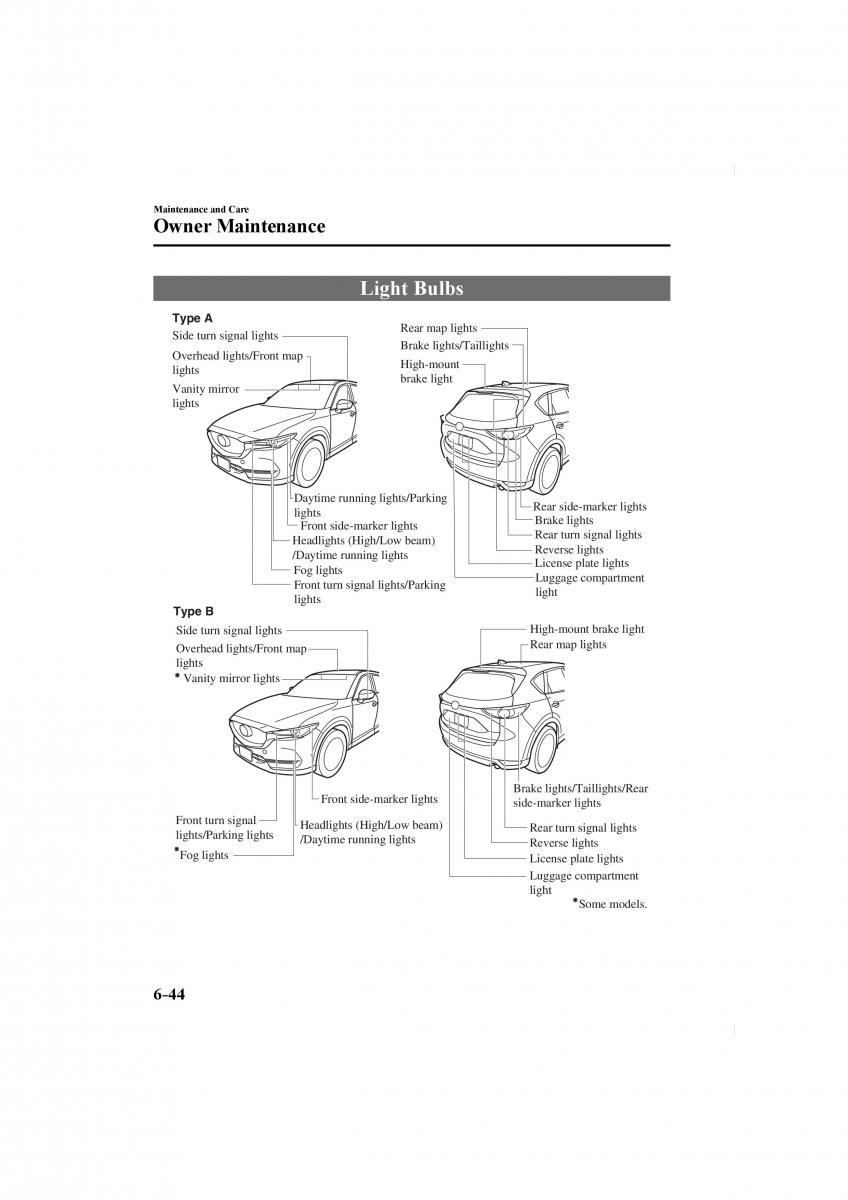 Mazda CX 5 II 2 owners manual / page 520