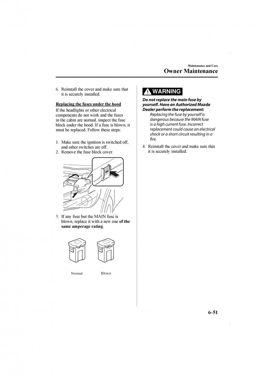 Mazda CX 5 II 2 owners manual / page 527