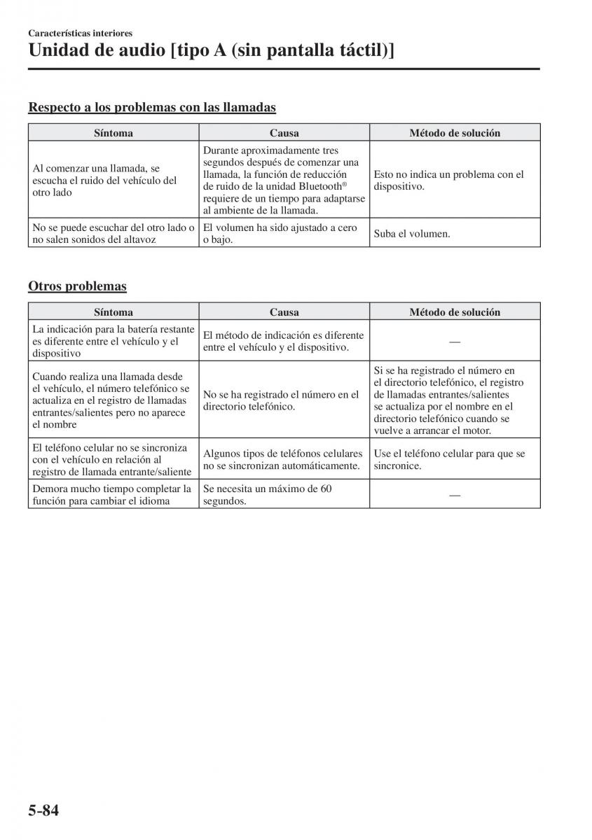 Mazda CX 5 II 2 manual del propietario / page 556