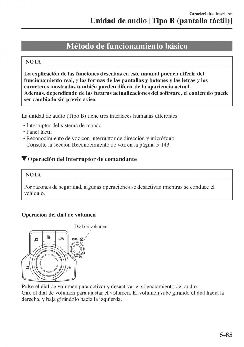 Mazda CX 5 II 2 manual del propietario / page 557