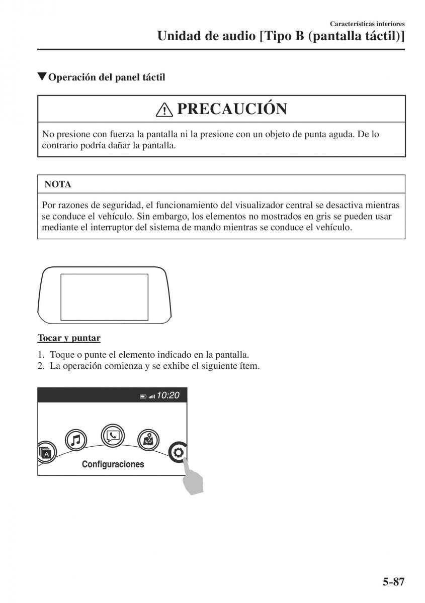 Mazda CX 5 II 2 manual del propietario / page 559