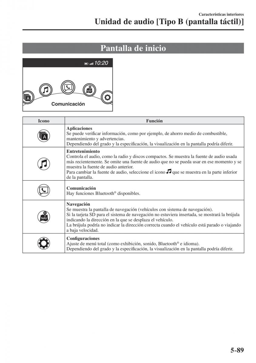 Mazda CX 5 II 2 manual del propietario / page 561