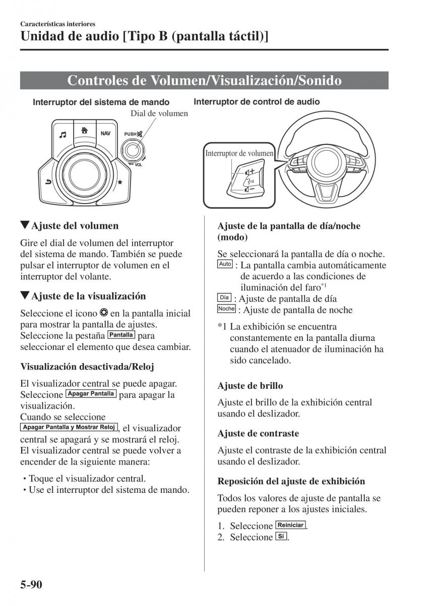 Mazda CX 5 II 2 manual del propietario / page 562