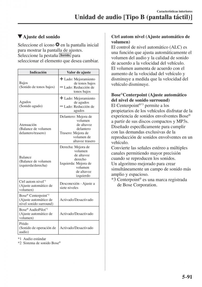 Mazda CX 5 II 2 manual del propietario / page 563