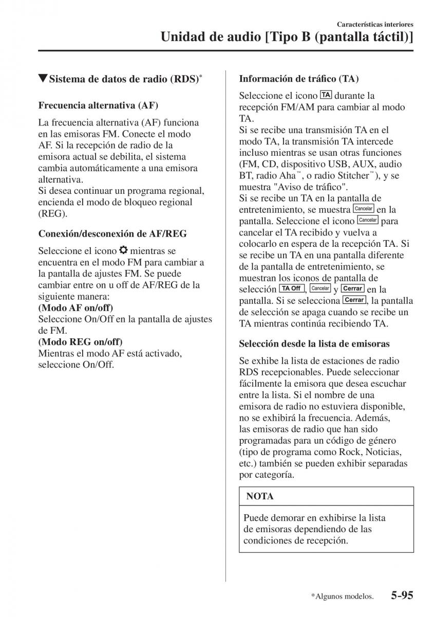 Mazda CX 5 II 2 manual del propietario / page 567