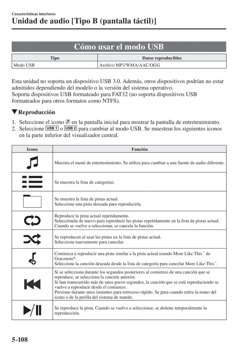 Mazda CX 5 II 2 manual del propietario / page 580