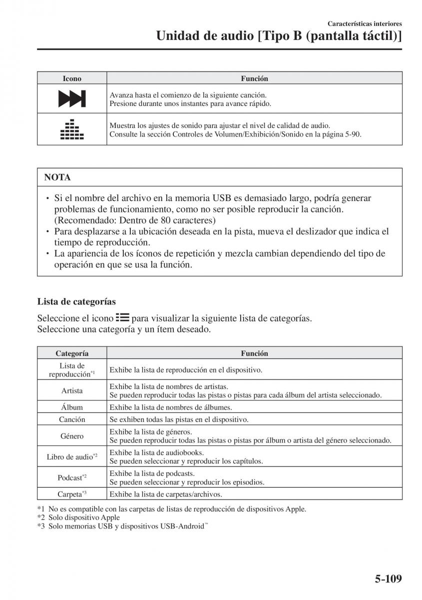 Mazda CX 5 II 2 manual del propietario / page 581