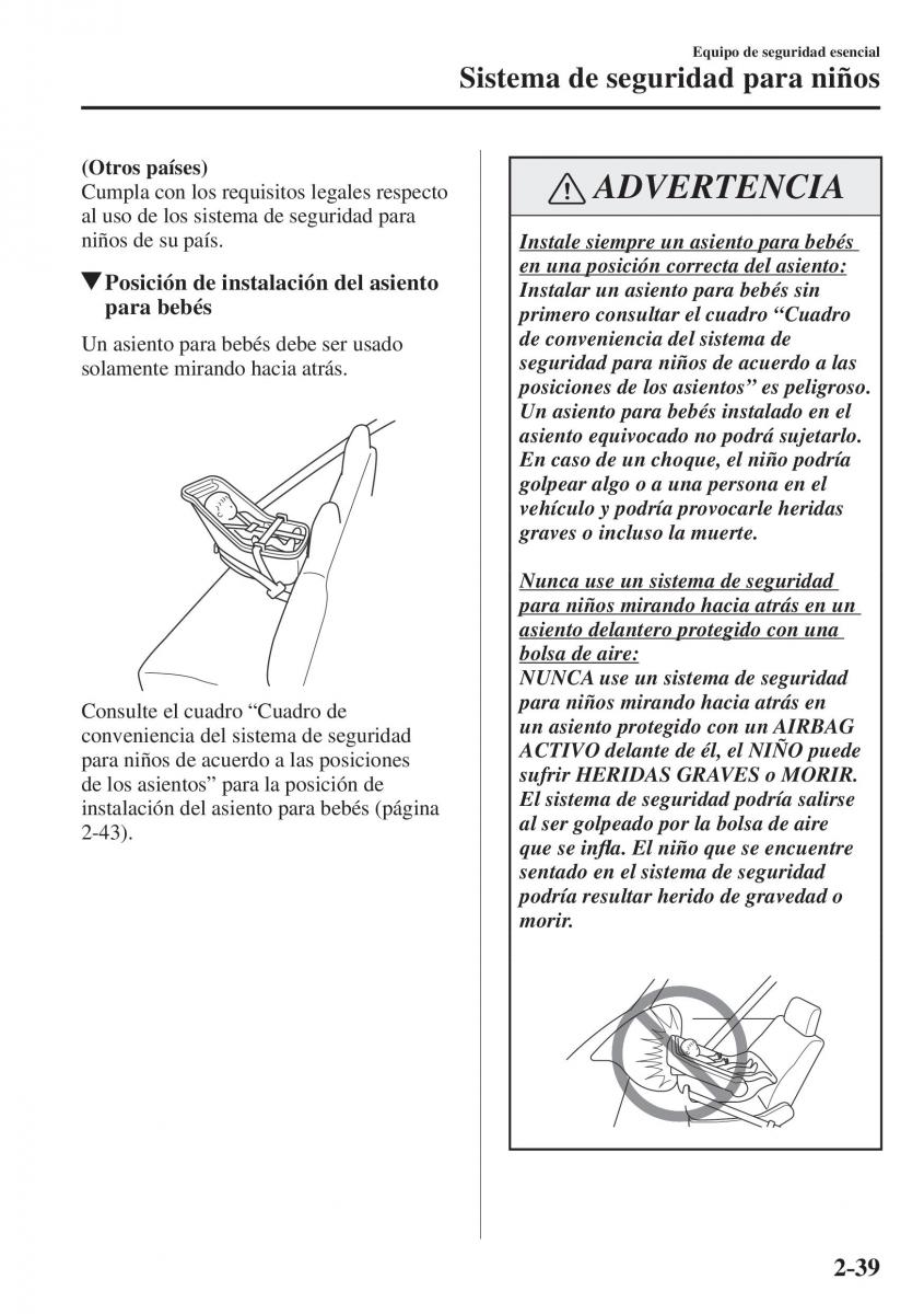 Mazda CX 5 II 2 manual del propietario / page 59