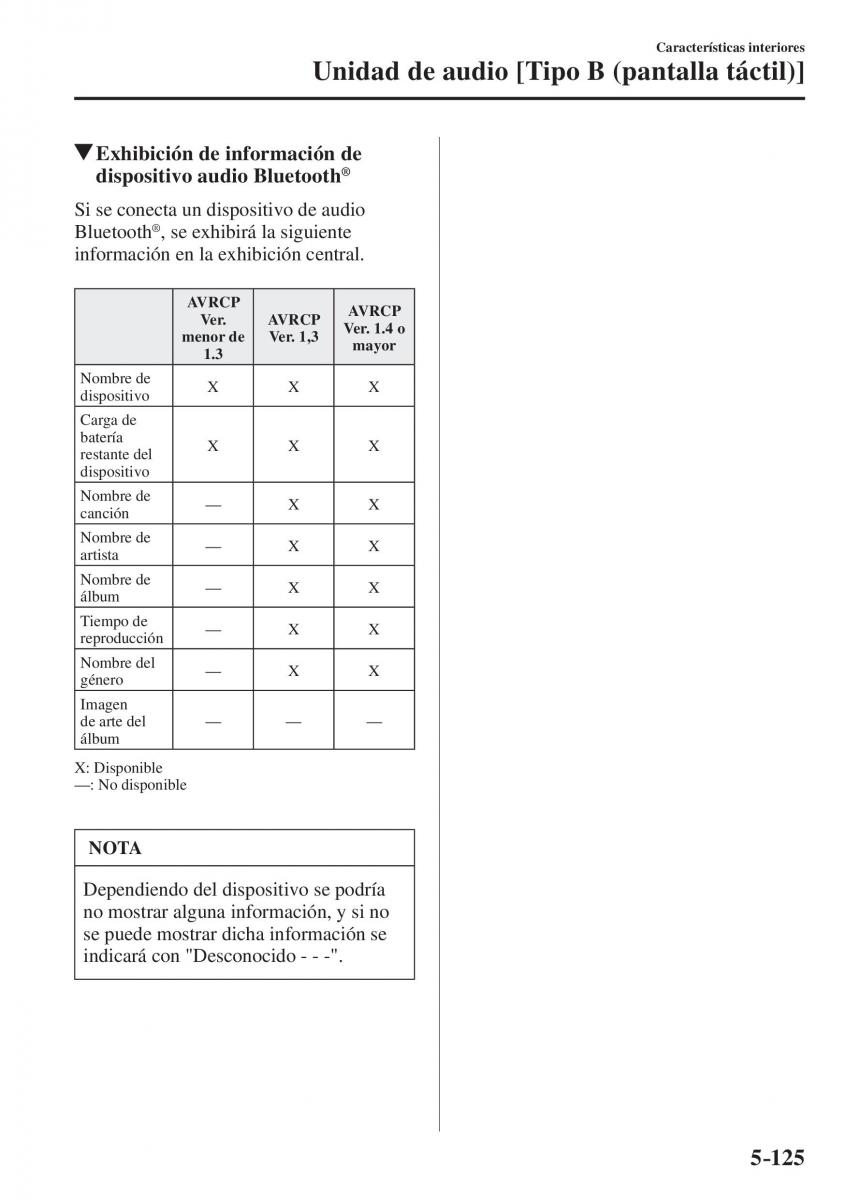 Mazda CX 5 II 2 manual del propietario / page 597