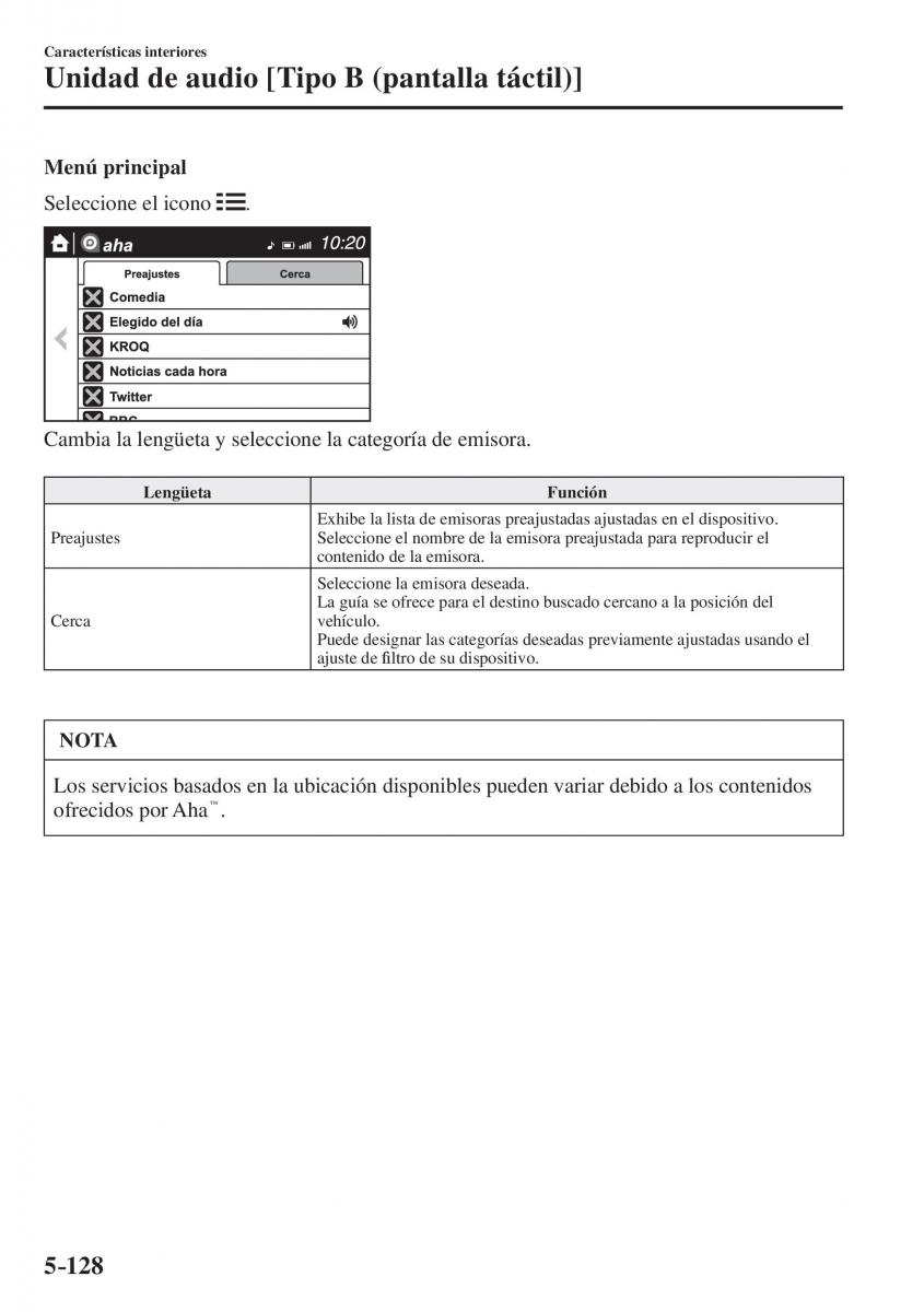 Mazda CX 5 II 2 manual del propietario / page 600