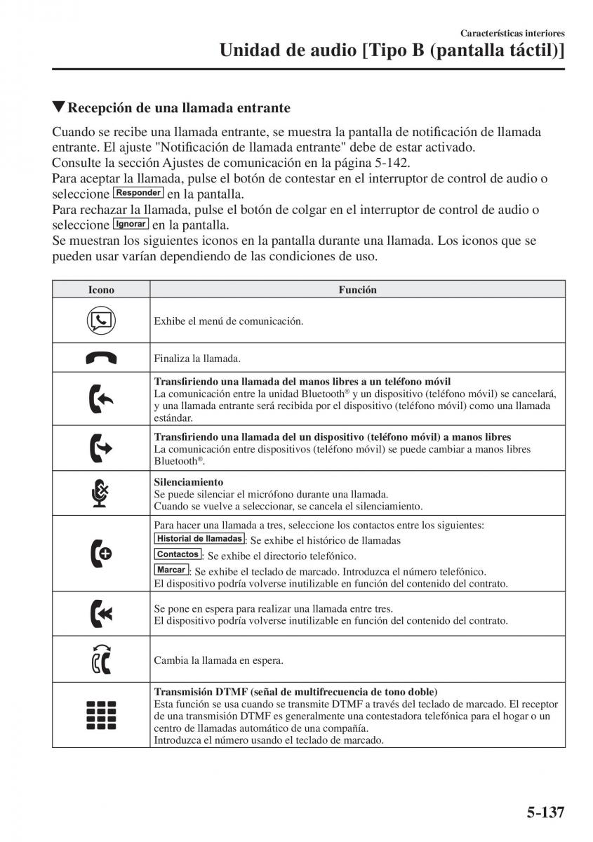 Mazda CX 5 II 2 manual del propietario / page 609