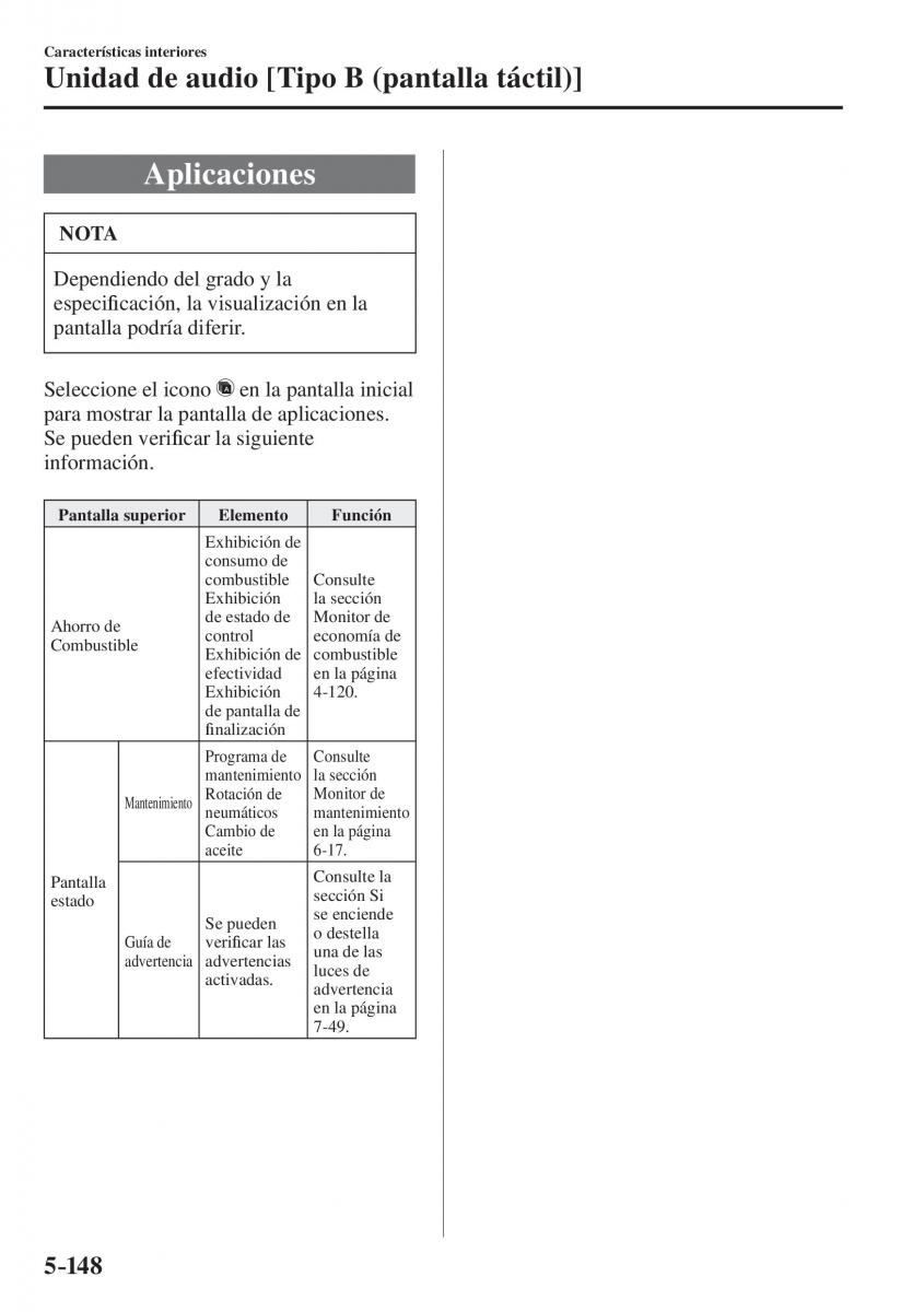 Mazda CX 5 II 2 manual del propietario / page 620