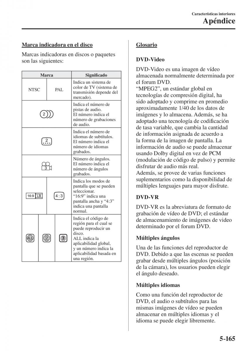 Mazda CX 5 II 2 manual del propietario / page 637