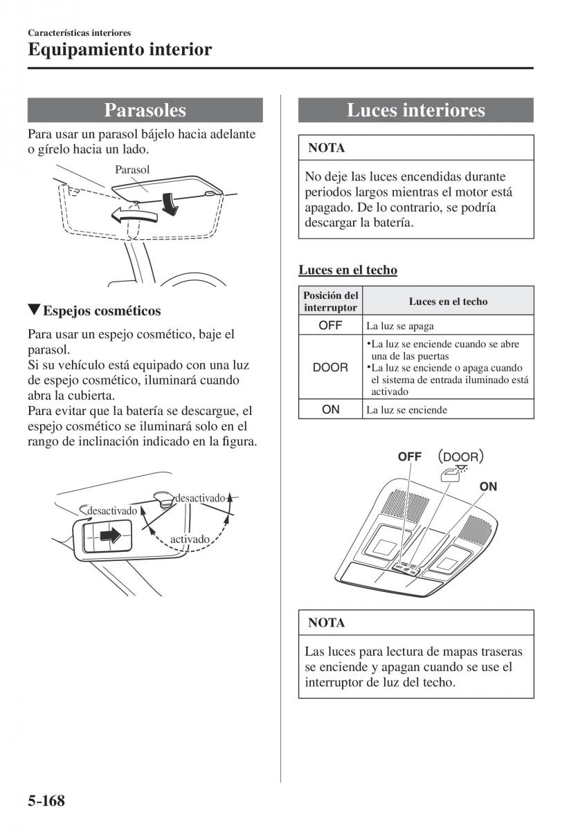 Mazda CX 5 II 2 manual del propietario / page 640