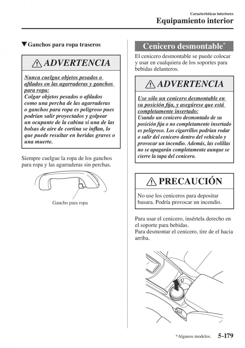 Mazda CX 5 II 2 manual del propietario / page 651