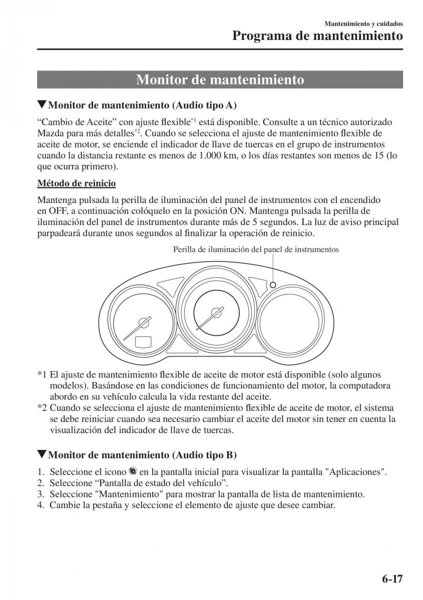 Mazda CX 5 II 2 manual del propietario / page 669