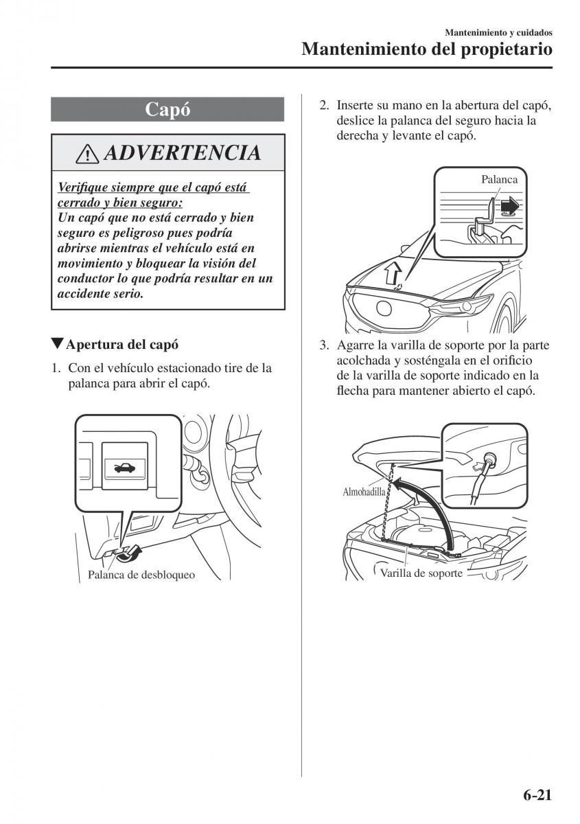 Mazda CX 5 II 2 manual del propietario / page 673