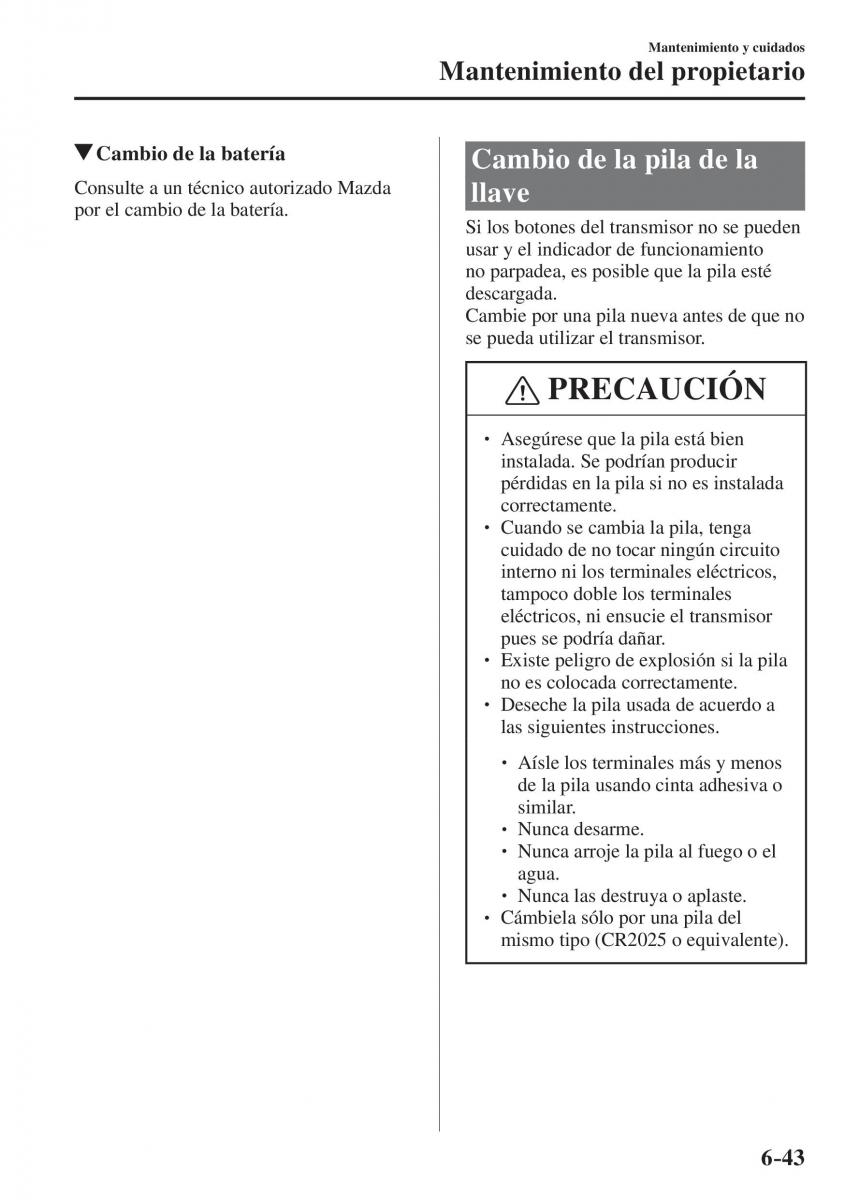 Mazda CX 5 II 2 manual del propietario / page 695