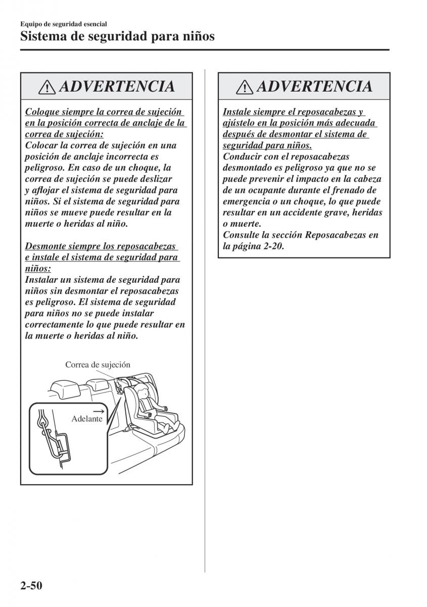 Mazda CX 5 II 2 manual del propietario / page 70