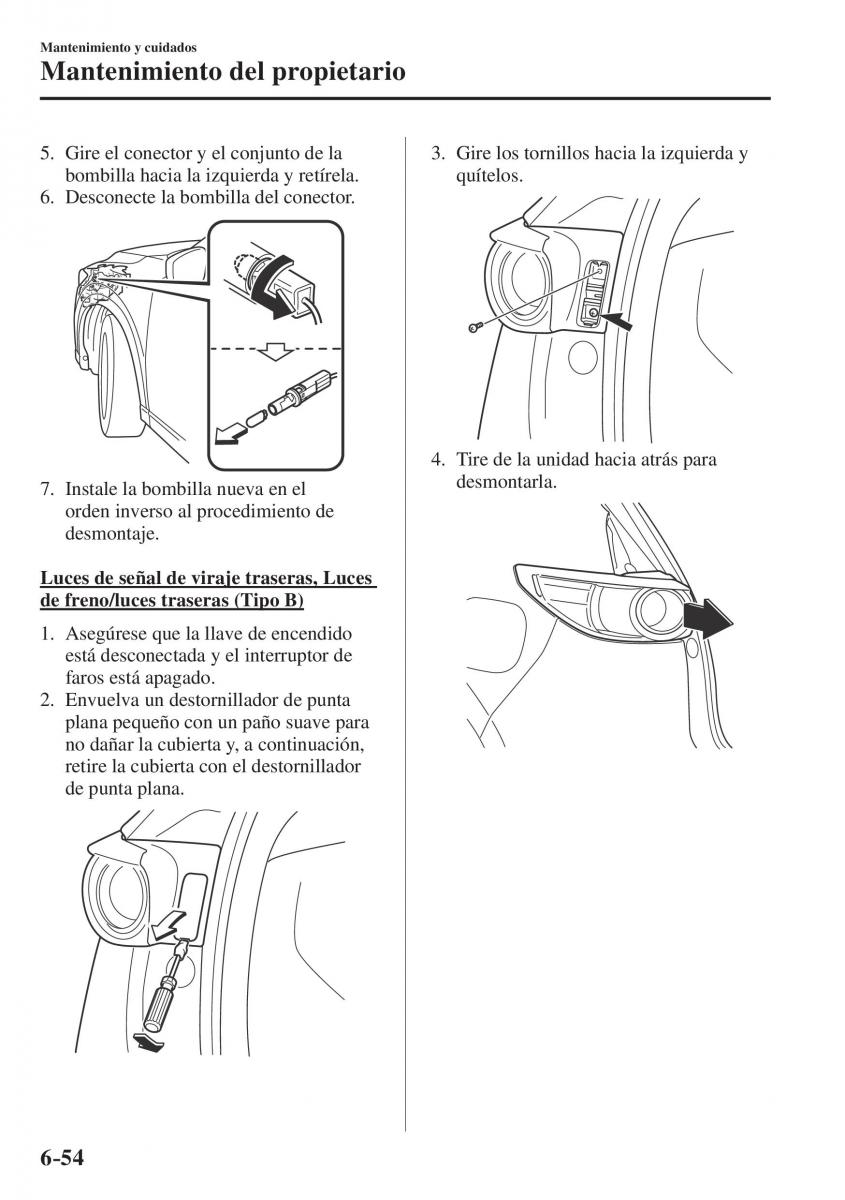 Mazda CX 5 II 2 manual del propietario / page 706