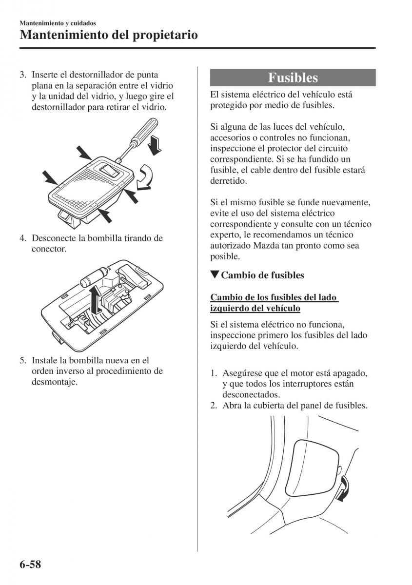 Mazda CX 5 II 2 manual del propietario / page 710