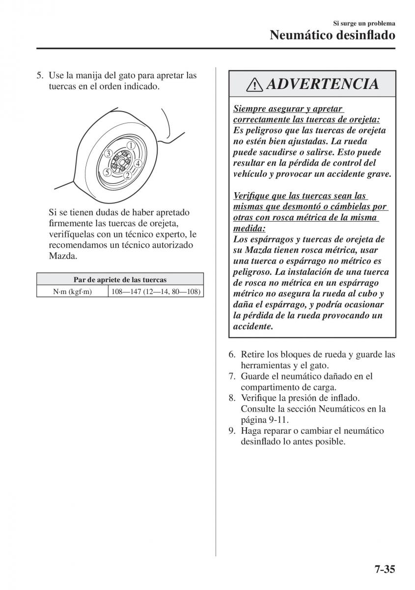 Mazda CX 5 II 2 manual del propietario / page 763