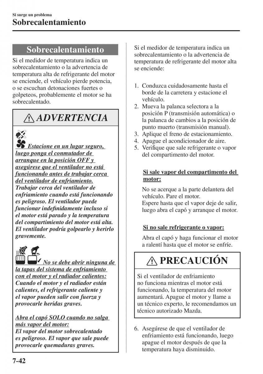 Mazda CX 5 II 2 manual del propietario / page 770