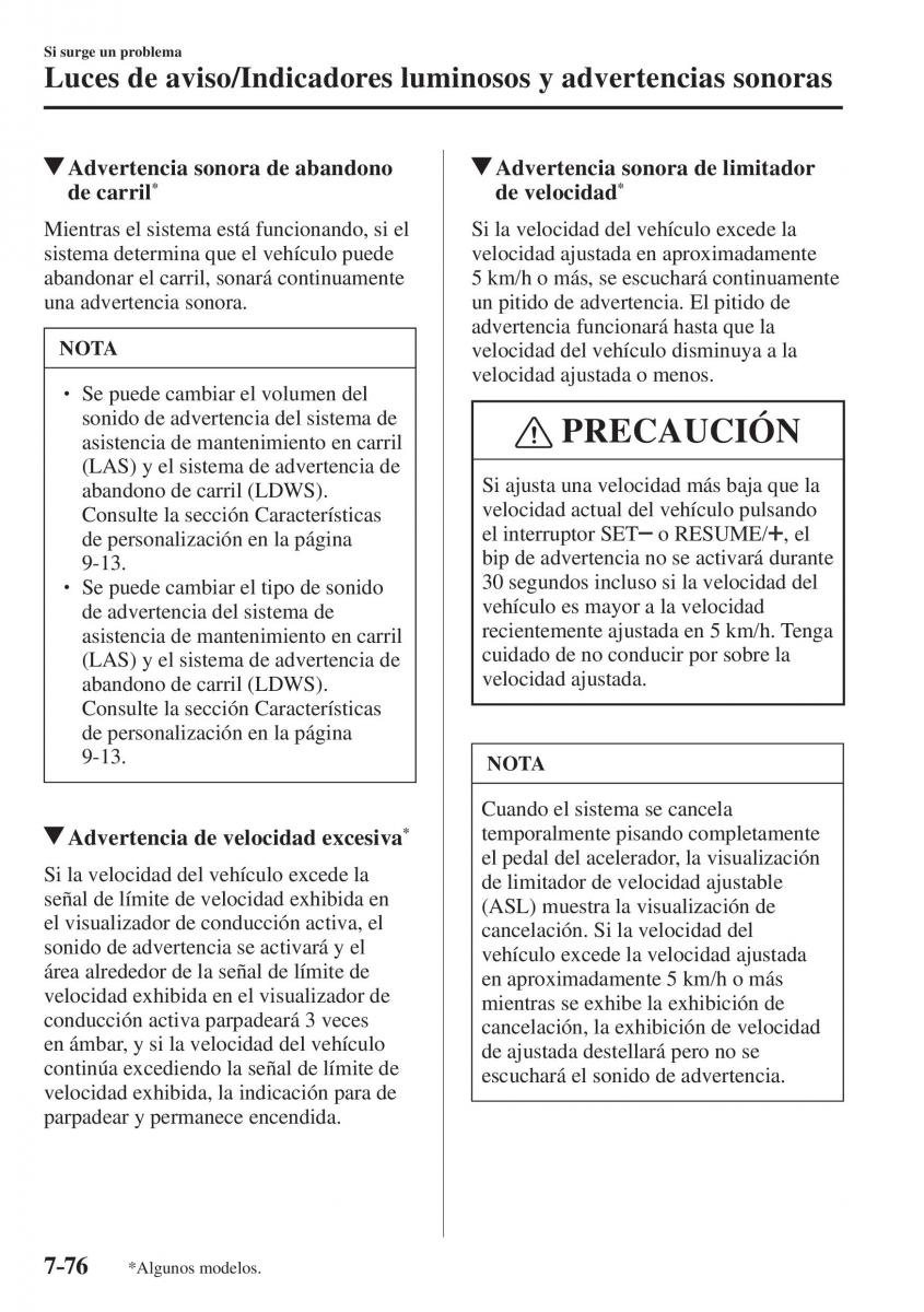 Mazda CX 5 II 2 manual del propietario / page 804