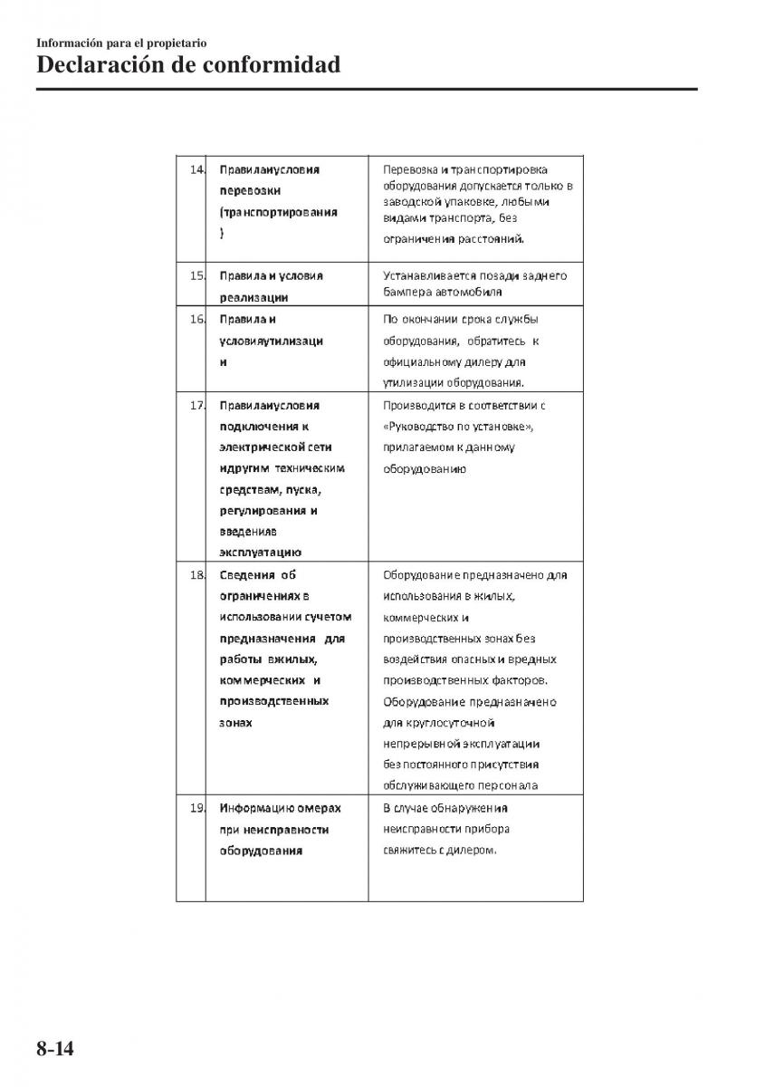 Mazda CX 5 II 2 manual del propietario / page 822